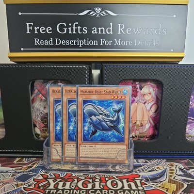 Playset 3x Wappentier Stad Wal Common ALIN-DE010 Yugioh Common