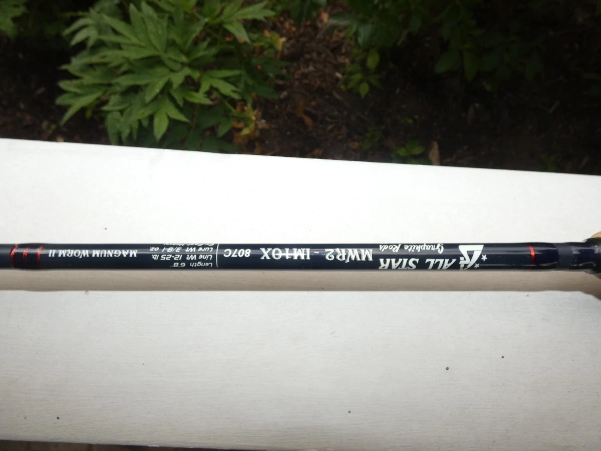 All Star Graphite Rod Casting Fishing Rods & Poles 1 Pieces for sale | eBay