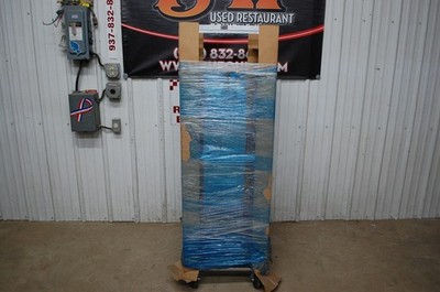 Advance Tabco PDB14 Full Size Mobile Aluminum Pizza Dough Box Rack - Never Used