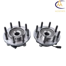 Front Wheel Hub Bearing Assy 2PCS For Dodge Ram 2500 3500 2009-2010 Ram 3500 4WD