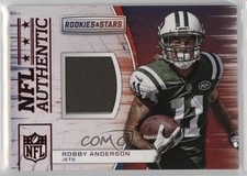 2018 Panini Rookies & Stars NFL Authentic Relics Robby Anderson #A-3 5cb