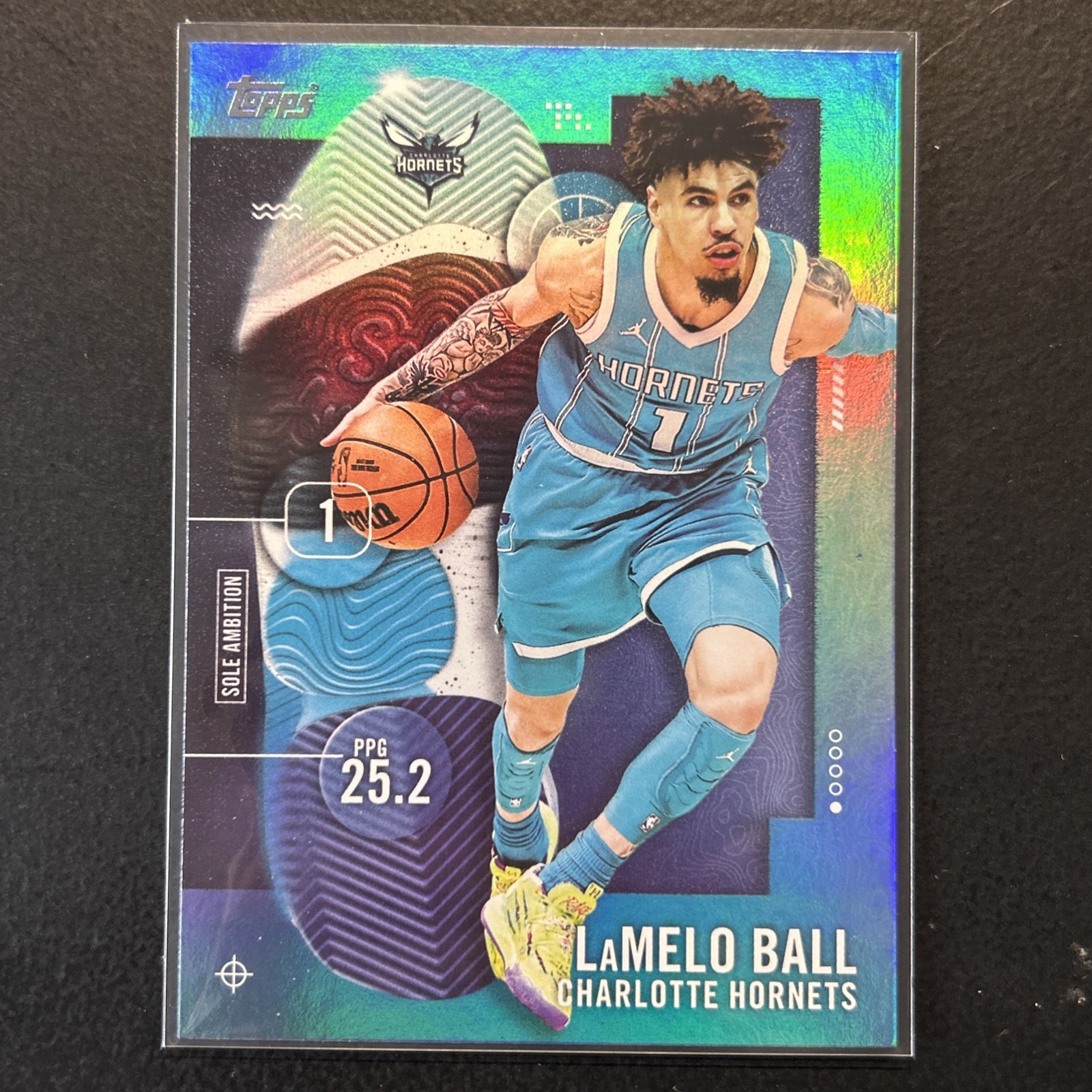 LaMelo Ball SSP Sole Ambition Case Hit 2025-26 Topps #SA-8