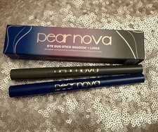 PEAR NOVA Eye Duo Stick Shadow And Liner AZURITE Blue & UNAKITE Green RV$44 New
