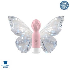 Mini Cordless Handheld Back Massager - Portable  Waterproof, 18 Modes, Trave...