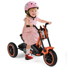 Image of Kids Tricycle 3-Wheel Toddler Bike with Foot Pedals