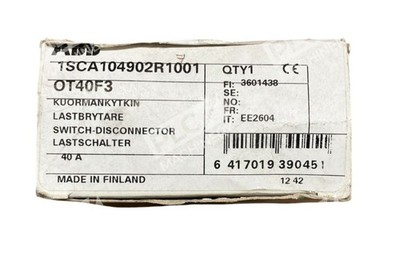 ABB 40A 1SCA104902R1001 Switch Disconnector OT40F3