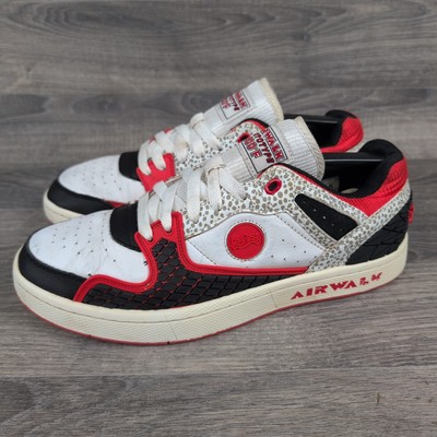 Seltener Airwalk Prototyp 400°F UK 8 Red Tony Hawk Jason Lee Matt Hensley EU 42 