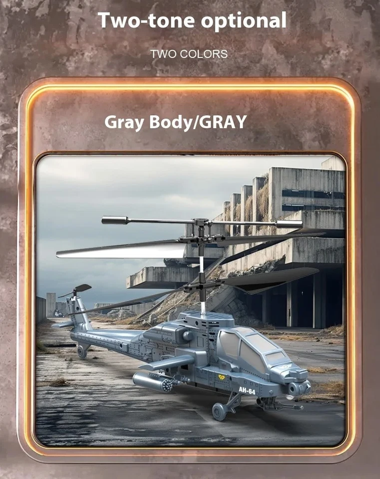 Rechargeable RC Helicopter 3.5 Channel Remote Control Toy for Kids - Image 3 of 4