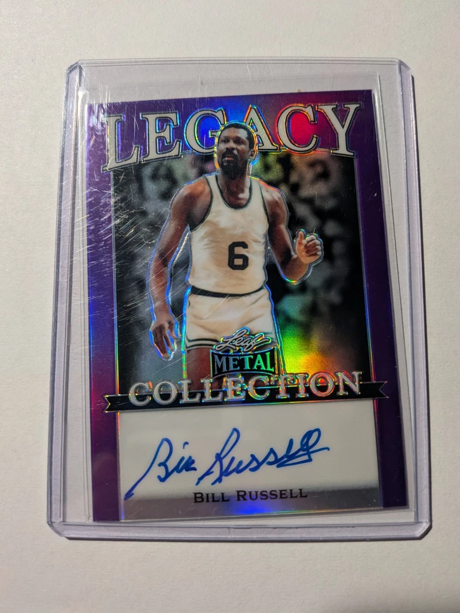 Bill Russell Autographed Basketball Trading Cards for sale | eBay