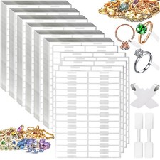 2000 Pcs Blank Jewelry Price Tags Jewelry Stickers Necklace Ring Jewelry