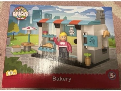 KID'S BRICKS Bäckerei - Klemmbausteine Set BAKERY | 99-teilig NEU & OVP