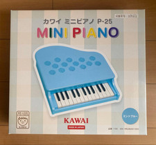 KAWAI 1185 Mini Piano 25 Key P-25 color Mint Blue Musical Instrument Toy Piano