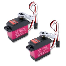 25kg Digital Servo Full Metal Gear Waterproof Servo Motor with High Torque...