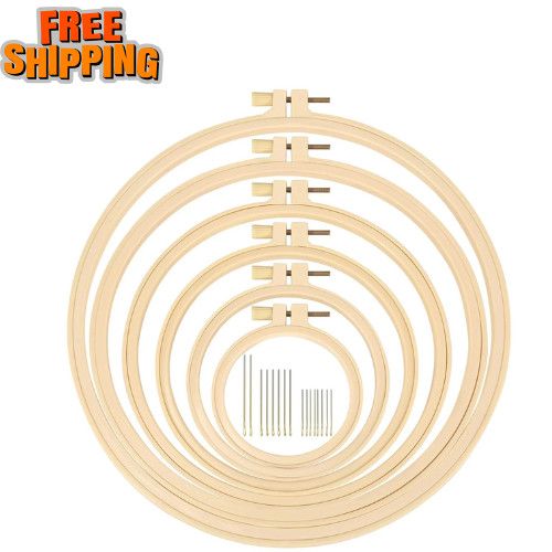 Hoop 3.6 To 10.7 Inches Plastic Cross Stitch Hoop