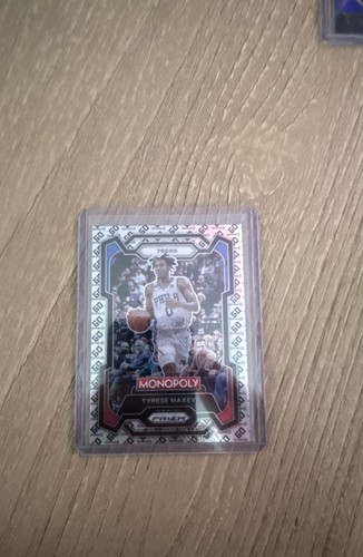 2023-24 Panini Prizm Monopoly - Tyrese Maxey #68 Go Space Prizm