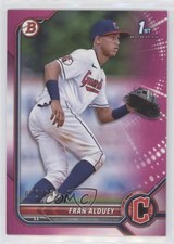 2022 Bowman Prospects Fuchsia Border 70/299 Fran Alduey #BP-39 0u79