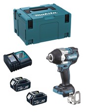 Avvitatore ad Impulsi MAKITA DTW701RTJ (2 x 5,0 Ah + DC18RC + MAKPAC 3)