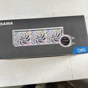SAMA Q60 White CPU Liquid Cooler, 360MM Liquid Water Cooling Fans