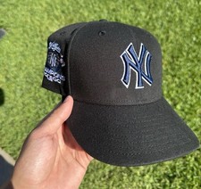 New Era 59Fifty Yankees 2000 World Series Patch Fitted Hat Size 7 1/4 Hat Club