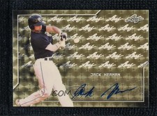 2017 Leaf Perfect Game National Showcase Gold Etch 1/1 Jack Herman Auto 1b3