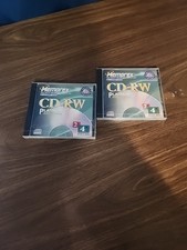 2 Memorex CD-RW Platinum 4x Rewritable Speed 650 Mb / 74 Minutes NEW, SEALED