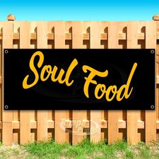 SOULD FOOD Advertising Restaurant Vinyl Banner Flag Sign USA SB11006
