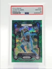 JAHMYR GIBBS 2023 PANINI PRIZM ROOKIE GREEN ICE LIONS RC PSA 10 Q3078