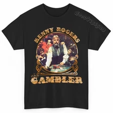 Kenny Rogers The Gambler Vintage 90s Music Gift Tee S-5XL Men Women Unisex