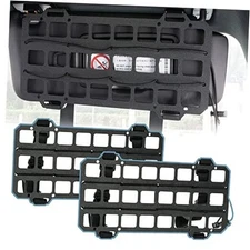 2 Pcs Vehicle Molle Panel Tactical Visor Organizer for Car Visor Panel*02