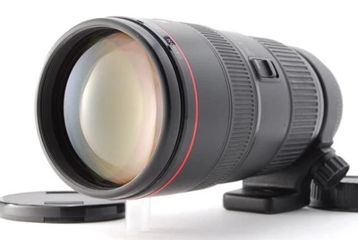 [Exc+5] Objectif téléobjectif zoom Canon EF 80-200 mm F2,8 L pour EOS FROM... - Photo 1/4