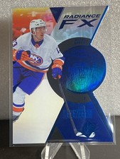 2023-24 UD SPx Radiance FX Blue /299 Mathew Barzal #RFX-31 New York Islanders