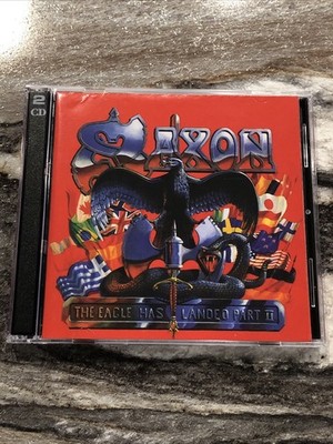 Saxon The Eagle Has Landed Part II 1998 CMC International 2 Disc Set Like New