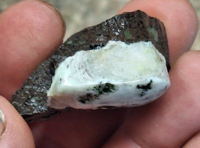 Polished Copper Replacement Agate Nodule In Basalt Host Rock -Wolverine #2 Mine
