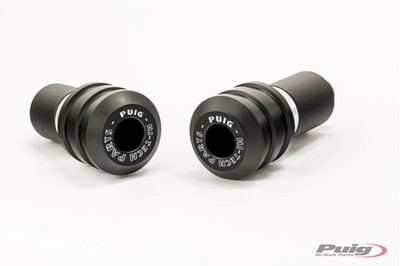 Puig Hi-Tech Vintage Rahmen-Schieber Schwarz Triumph Speed Twin 1200 2019 - 2025