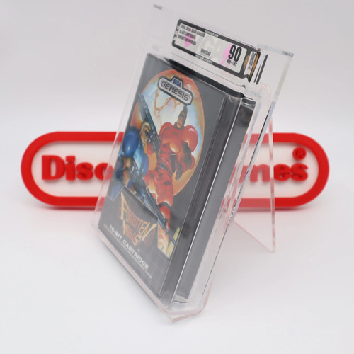 Sega Genesis Game FORGOTTEN WORLDS - VGA GRADED 90 NM+/MINT GOLD! NEW & Sealed! - Picture 4 of 9