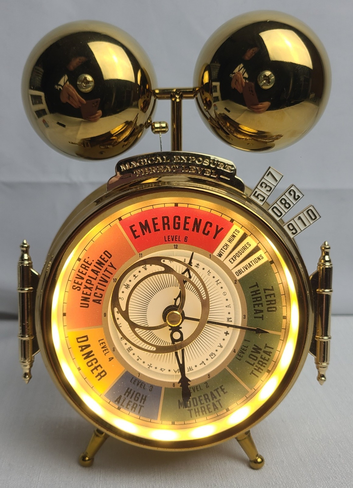 Fantastic Beasts Magical Threat Alarm Clock Pottery Barn Harry Potter Retired