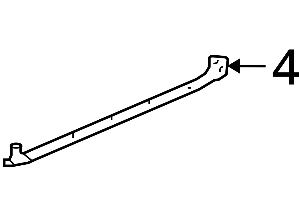 APTO PARA CADILLAC STS 2005-2011 WEATHERSTRIP RR S/D LWR 15790981 - NUEVO FABRICANTE DE EQUIPOS ORIGINALES 15790981 Foto 3 de 3