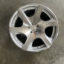 Used 20x10.5 Mrr Vp3 5x114.3 22 73.1 Silver Machined Wheel1