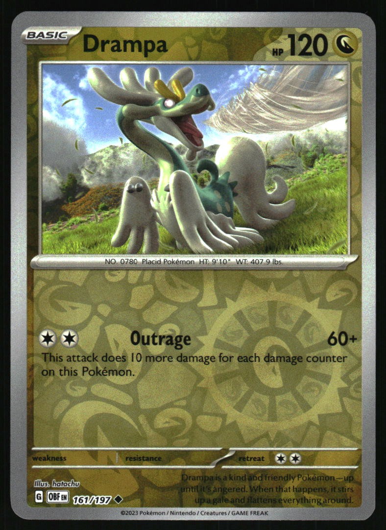 Pokemon Scarlet & Violet Obsidian Flames - Pick Your Card 1-197 - Reverse Holo
