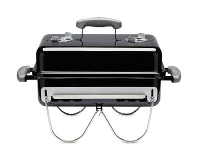 Weber Go Anywhere Charcoal Grill   Compact Portable BBQ Grill for Camping, Ta...