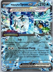 Wellspring Mask Ogerpon ex 064/167 Twilight Masquerade Double Rare Holo