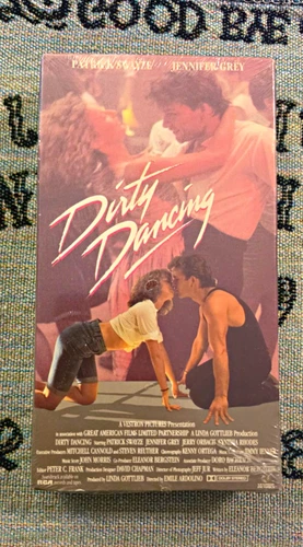 Vestron Video Dirty Dancing VHS NTSC PG-13 Full Screen Ardolino 1987 SEALED