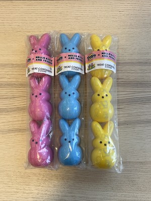 9ct PEEPS x Hello Kitty Easter Egg Bunny TREAT CONTAINERS Refillable HTF