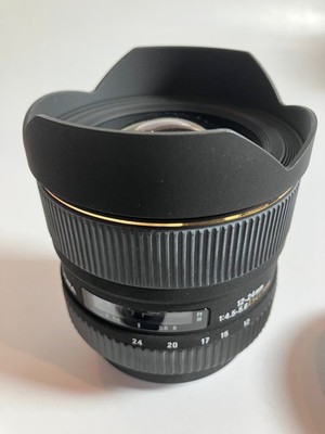 Sigma EX 12-24mm f4.5-5.6 DG HSM Ultra-Wide Angle Zoom Lens for Canon EF Mount