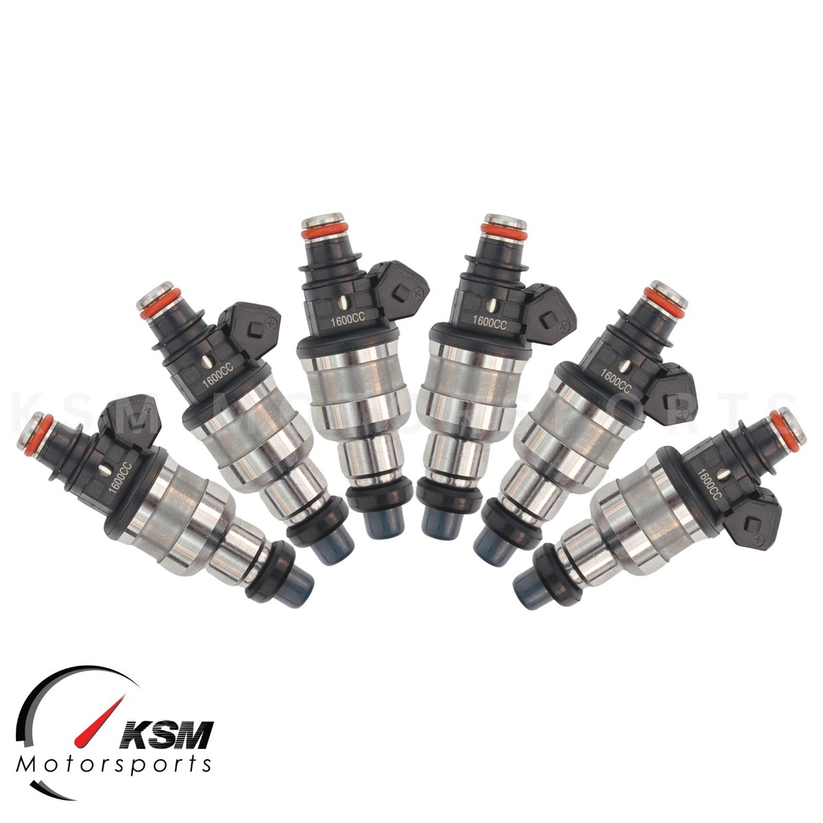 6x 1600cc Fuel Injectors for Toyota 7MGE 7MGTE 1JZ 1JZGTE 2JZ 2JZGE 2JZGTE  e85