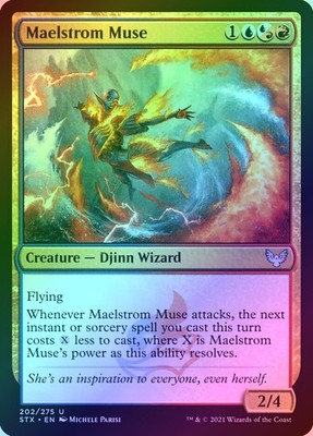 Maelstrom Muse Foil (202) Strixhaven: School of Mages STX MTG Magic