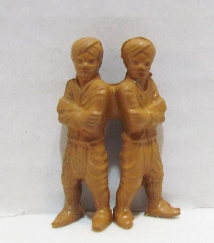 MARX 1950's SUPER CIRCUS PLAYSET SIAMESE TWINS FIGURE SIDESHOW FREAK PERFORMER