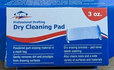 Alvin 1248 Professional Drafting Dry Cleaning Pads, 3 1/2 ounce NEW IN BOX