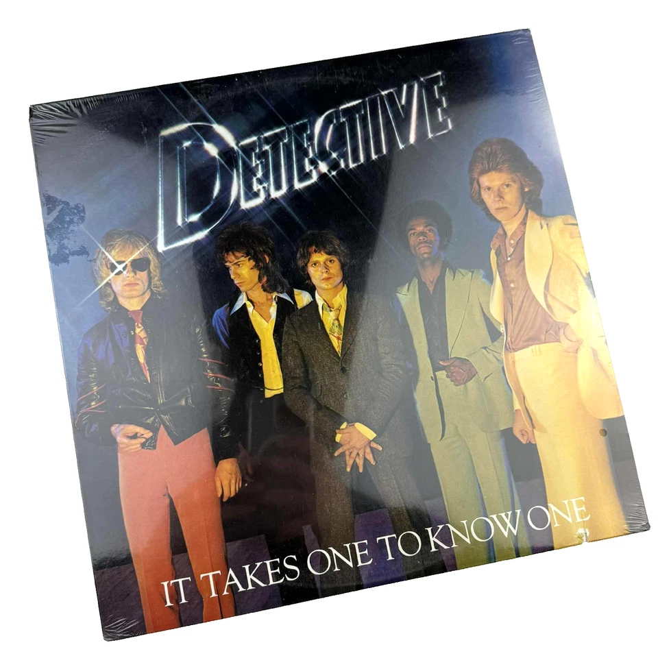 Detective It Takes One To Know One vinyl record LP 70s Classic Rock New Sealed - Image 2 of 4