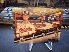 2025 Bowman Draft IKE IRISH Bowman Draft Night #BDN-6 Baltimore Orioles